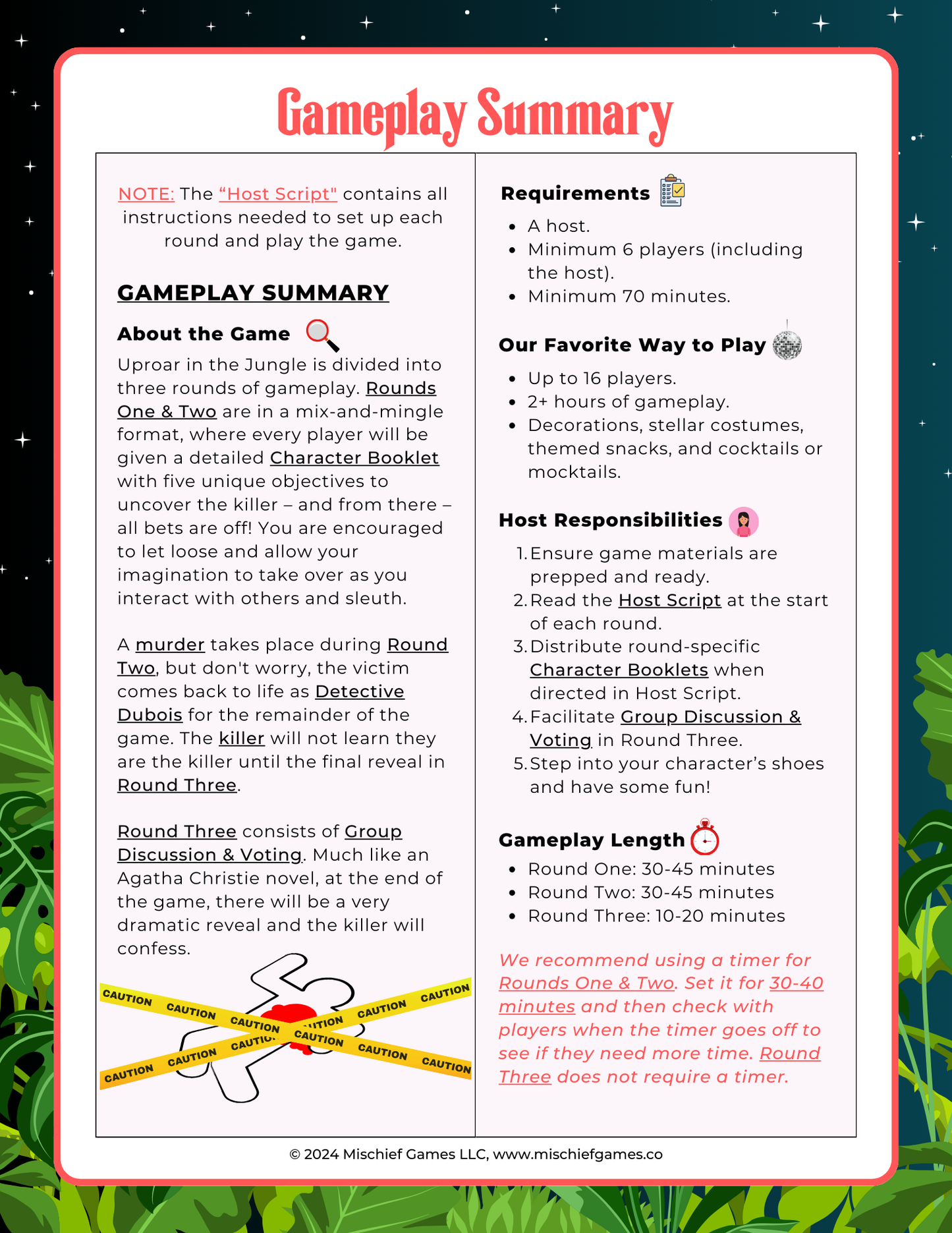 Uproar in the Jungle