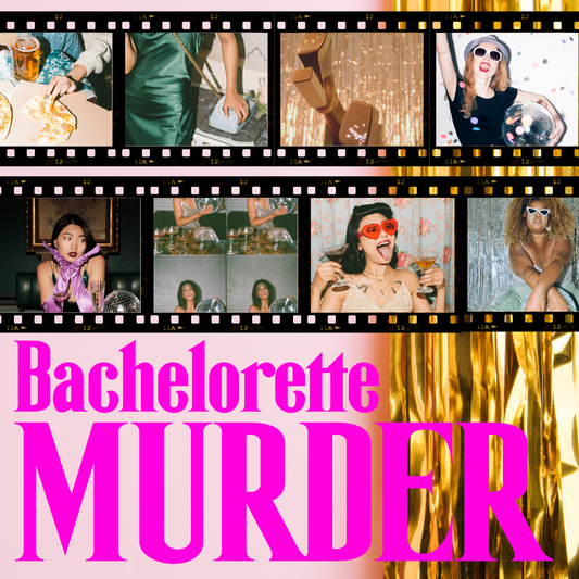 Fun bachelorette party murder mystery game or girls night in game